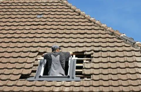 Pose de velux - Bidache